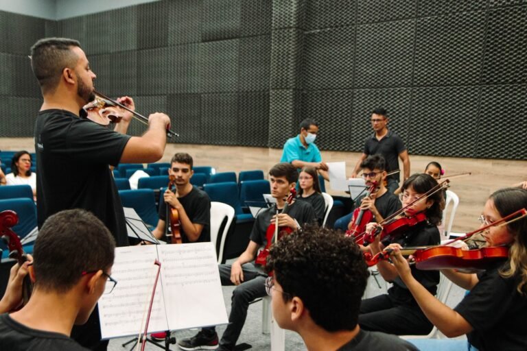 Orquestra Contemporânea Brasileira realiza projeto de formação e difusão musical no interior do Ceará