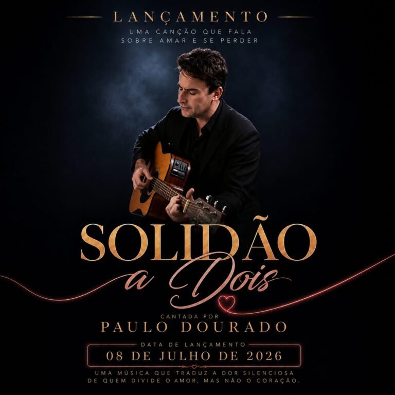 Cantor cearense Paulo Dourado lança “Solidão a Dois” e aposta na música romântica