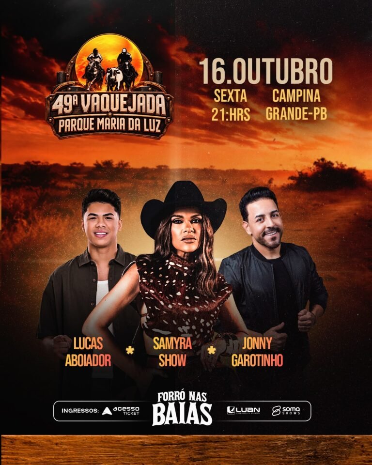 SAMYRA SHOW APRESENTA “FORRÓ NAS BAIAS”: UMA EXPERIÊNCIA DE FORRÓ SEM HORA PRA ACABAR