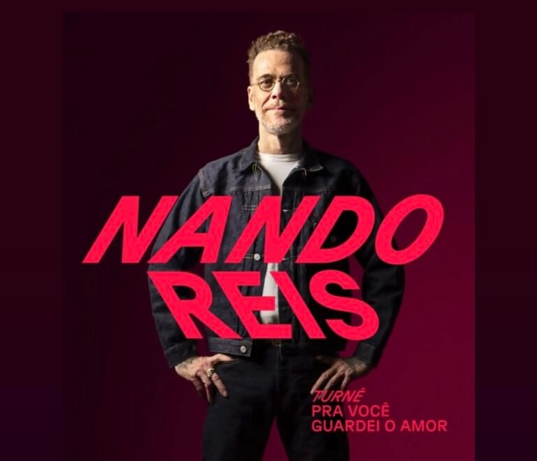 Nando Reis retorna a Fortaleza com a turnê “Pra Você Guardei o Amor”